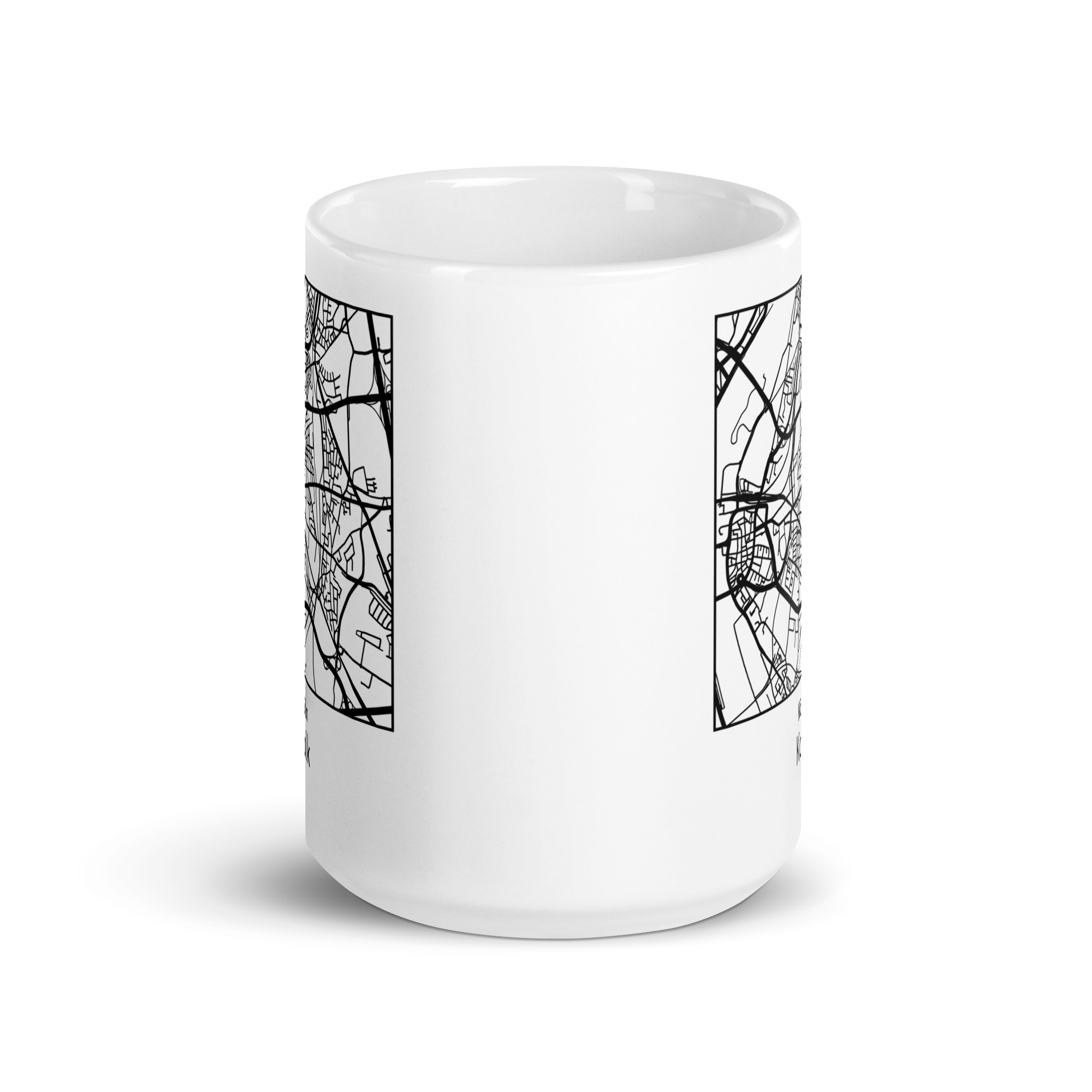 Kalk Tasse – Straßenkarte Köln, quadratisch – Bild 7